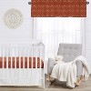 Sweet Jojo Designs Window Valance Treatment 54in. Diamond Tuft Orange and Ivory - 3 of 4