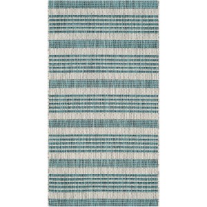 Courtyard CY8062 UV & Stain Resistant Non-Shedding Power Loomed Indoor/Outdoor Rugs - Safavieh - 1 of 4