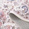 coucheta Multi-size Washable Area Rugs, Vintage Floral Printed Foldable Thin Soft Low-Pile Non-Slip Carpet, for Living Room, Bedroom, Dining Room - 3 of 4