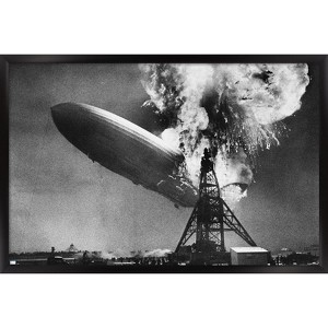 Trends International The Hindenburg Disaster Framed Wall Poster Prints - 1 of 4
