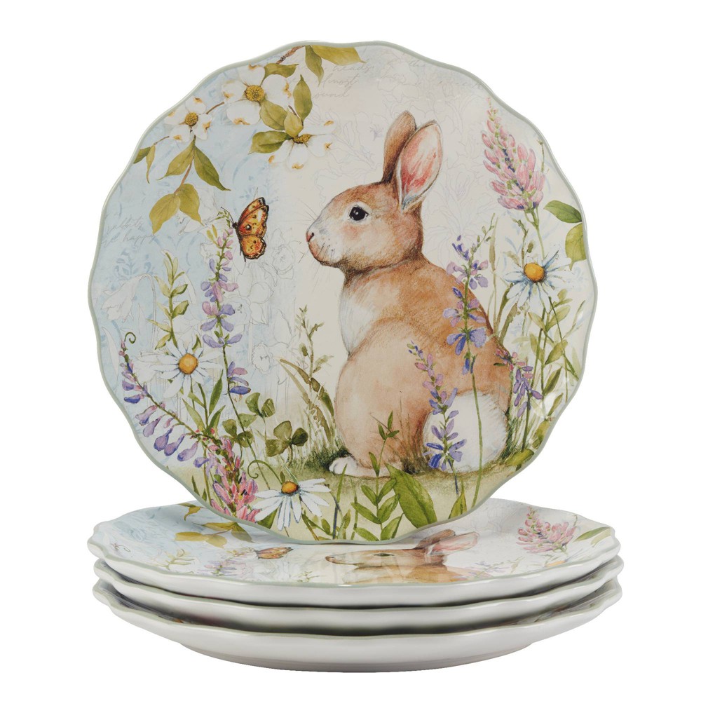 Photos - Plate Certified International  11" Easter Meadow Dinner  (Set of 4)