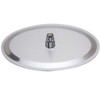 ALFI RAIN128-BSS 12Inch Oval Brushed Solid Stainless Steel Ultra Thin Rain Shower Head - 4 of 4