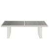 Modway Sauna 4 Stainless Steel Bench - 3 of 4