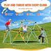 INFURNIC Baby Activity Gyms 10FT Geometric Climbing Dome with Swing and Hammock for Outdoor Fun, Multicolor, 42.31"*11.99"*8.06" - 4 of 4