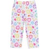 Seven Times Six CoComelon Toddler Girls' Rainbow Short Sleeve Shirt And Pants 2PC Pajama Set Multicoloured - 4 of 4