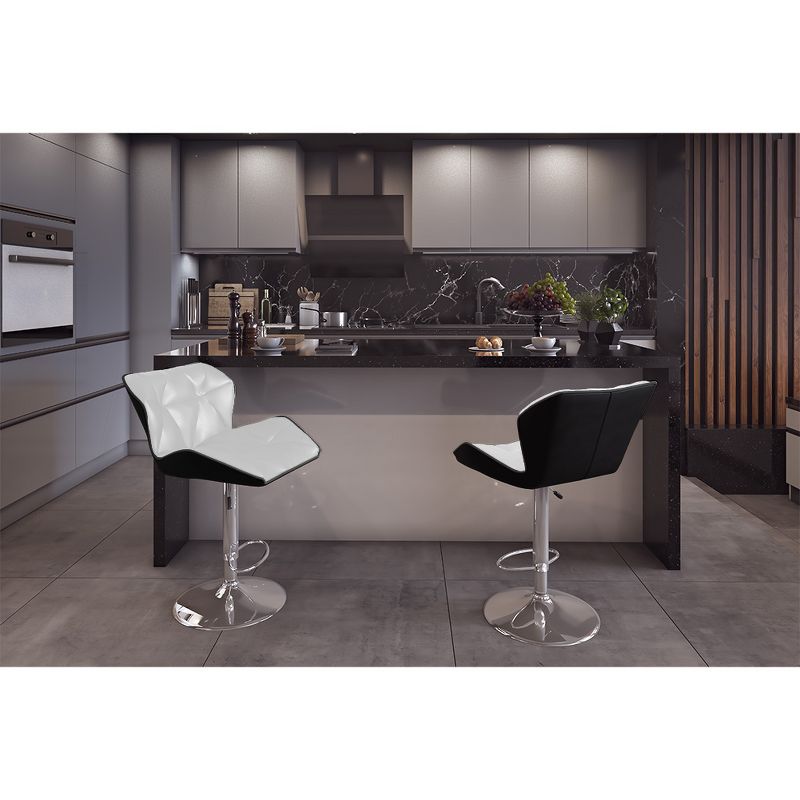 Modern Home Spyder Contemporary Adjustable Height Barstool/Bar Chair, 5 of 6