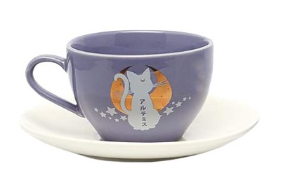 Sailor Moon Luna and Artemis Ceramic Tea Cup Set