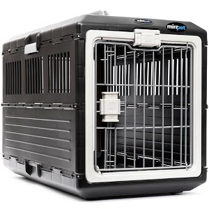 Mirapet USA Pet Carrier & Crate 26" - Premium Collapsible Design for Medium Cats and Dogs-360-Degree Ventilation & Hard Plastic Wall Protection - 1 of 4