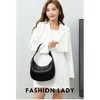 Generic Shoulder Bag for Women RFID Vegan Leather Crescent Hobo Bag Clutch Underarm Purse Top-Handle Travel Handbags - 3 of 4