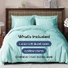 Luxury Soft Premium Duvet Cover Set - Zipper Closure & Matching Pillow Shams - CGK Linens - 2 of 4