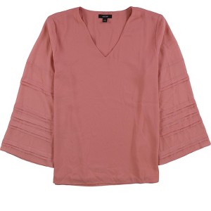 Alfani Womens Layered Sleeve Pullover Blouse - 1 of 1