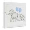 Stupell Industries Elephant Family with Blue Balloons, 36" x 36" - 3 of 4