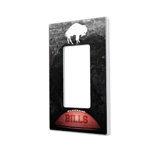 NFL AFC Historic Teams Legendary Hidden-Screw Light Switch Plate for Single Rocker - 1 of 4