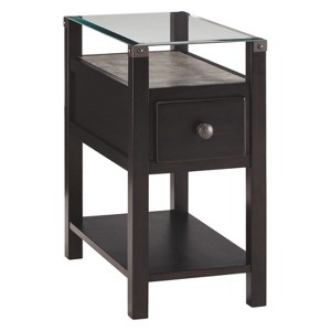 Diamenton Chair Side End Table Gray - Signature Design by Ashley