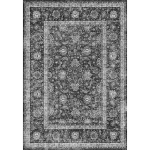 Coolmee Washable Area Rug for Living Room Non Slip Soft Rug Farmhouse Carpet Runner for Bedroom Office Nursery Playroom Dark - 1 of 1