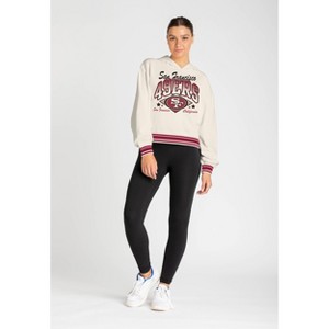 NFL San Francisco 49ers Women's Champion Crop Hoodie - 1 of 4