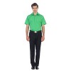 Gioberti Men's Short Sleeve Solid Dress Shirt - 4 of 4