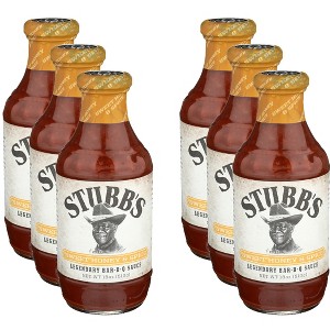 Stubb’s BBQ Sauce Sweet Honey & Spice - Case of 6 - 18 OZ - 1 of 4