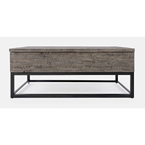 Jofran, East Hampton Distressed Solid Wood Lift-Top Coffee Table - 1 of 4