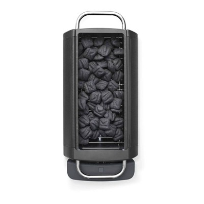 Portable Smokeless Wood and Charcoal Fire Pit with Grill