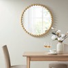 36" Dia Marlowe Round Decorative Wall Mirror Gold - image 3 of 4