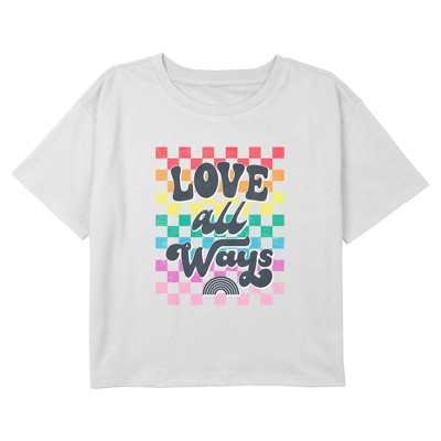 Girl's Lost Gods Retro Love All Ways T-Shirt