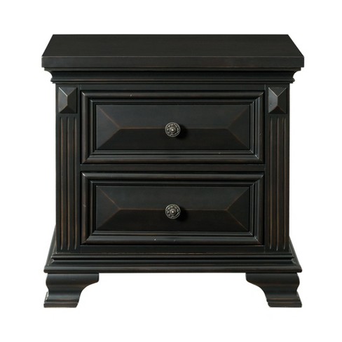 Target deals black nightstand