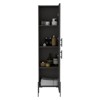 SEVOBAL Bathroom Storage Cabinets 71 Inch Tall Linen Shaker Cabinets with Adjustable Shelves for Bathroom, Gray, 68.6"*20.5"*4.8" - 3 of 4