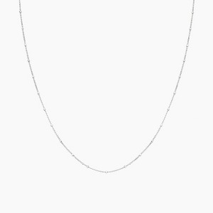 Bearfruit Jewelry Sterling Silver 18k Gold Plated Savannah Basic Chain Necklace - 1 of 4