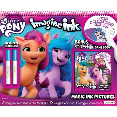 My Little Pony Movie 2 Imagine Ink Giant Floor Pad with Bonus Book