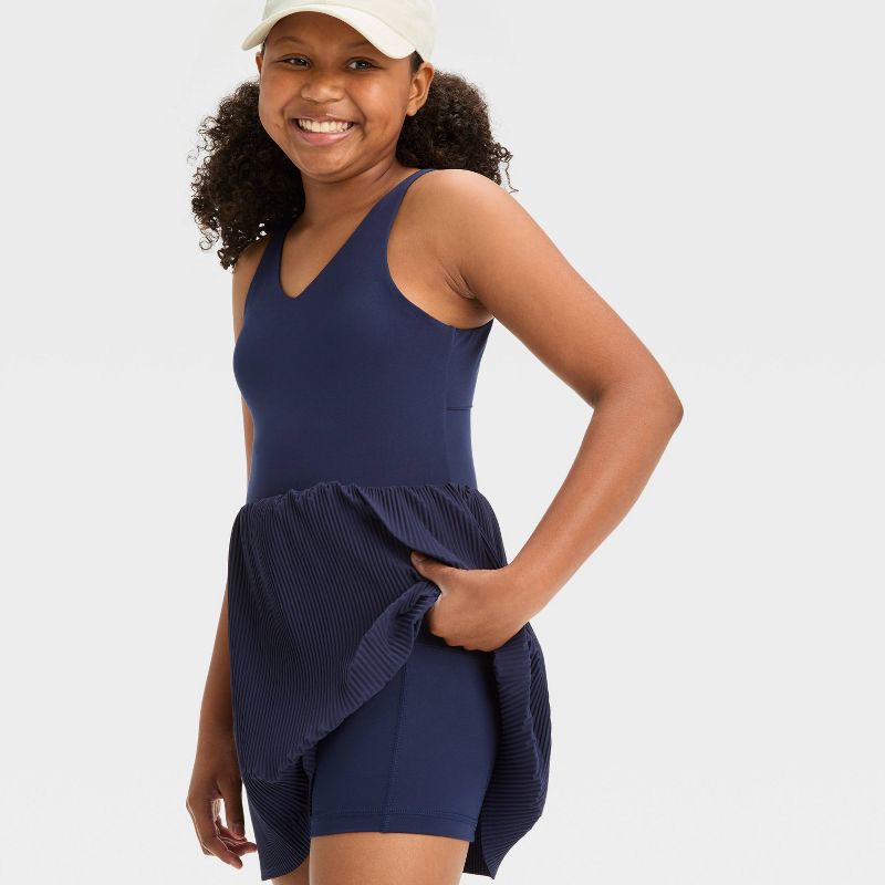 Girls&#39; Pleated Active Dress - All In Motion™, 4 of 5