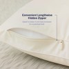 Kickoff 100% Bamboo Viscose Pillowcases Only, Hidden Zipper, Cooling Breathable, Bedding Pillow Covers for Hot Sleepers - 4 of 4