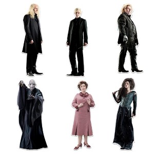 Harry Potter Villain Photos Sticker Die Cut Vinyl Large Deluxe Stickers Variety Pack - 1 of 4