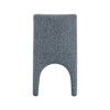 Meridian Furniture,Gramercy Linen Textured Fabric Dining Chair, Set of 2 - 2 of 4