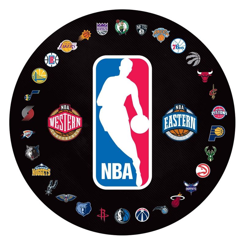 NBA Team Logo Wall Clock, 6 of 7