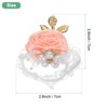 Unique Bargains Wrist Corsage Artificial Flower Elastic Band Fabric Wrist Corsage Bracelet - 3 of 4