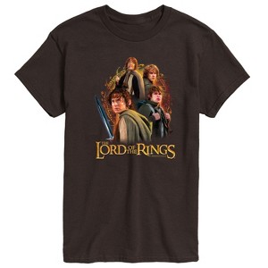 Men's - The Lord of the Rings - Frodo Sam Pippin Merry Hobbits Short Sleeve Graphic T-Shirt - 1 of 4