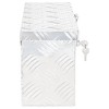 vidaXL Storage Box Silver 19.7"x5.9"x8.1" Aluminum - 3 of 4