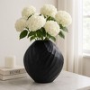 Ceramic Vase for Living Room Decor - Decorative Flower Vase for Home Decor, Bedroom Accent, or Office Display - 3 of 4