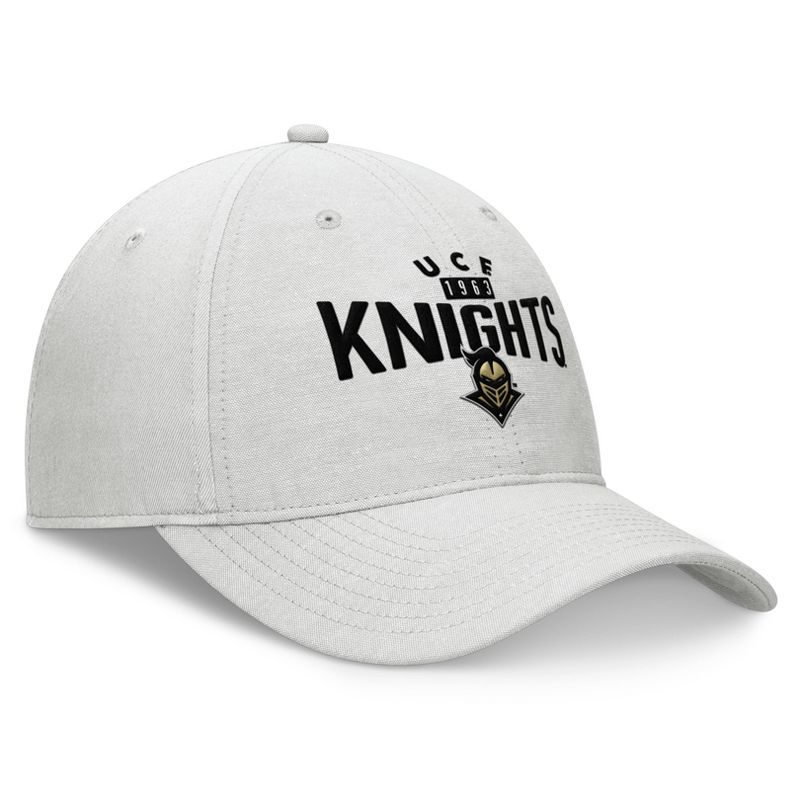 NCAA UCF Knights Unstructured Chambray Cotton Hat - Gray, 3 of 5