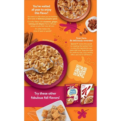 Kellogg's Special K Pumpkin Spice Breakfast Cereal - 16.7oz