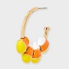 SUGARFIX by BaubleBar Not Too Corny Earrings - White/Orange/Yellow - 2 of 2