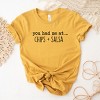 Simply Sage Market You Had Me At Chips And Salsa Short Sleeve Tee - 2XL - Mustard - 2 of 4