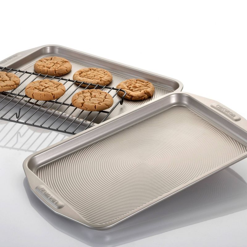Circulon Nonstick 3pc Set: (2) 10&#34;x15&#34; Cookie Pans and (1) Cooling Rack, 5 of 6