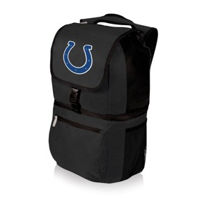 NFL Zuma Cooler Backpack by Picnic Time Black - 12.66qt - 1 of 4