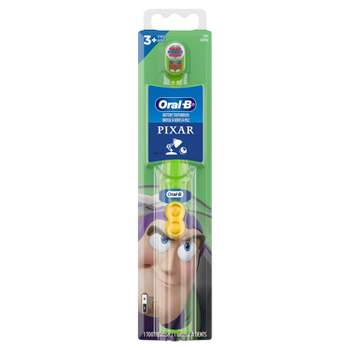 Oral-B Kids' Battery Toothbrush featuring PIXAR favorites Soft Bristles for Kids 3+