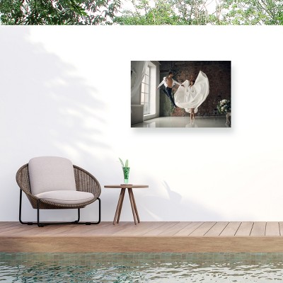 Trademark Fine Art - Sergei Smirnov Couples Dance Matted Framed Art