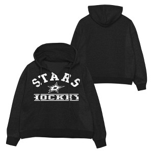 NHL Dallas Stars Girls' Long Sleeve Hooded Sweatshirt - 1 of 3