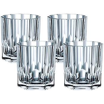Spiegelau & Nachtmann Crystal Aspen Whiskey Glasses, Set of 4 - Clear (11.4 Ounces)