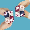 Big Dot of Happiness But First, Wine - Wine Tasting Party Cootie Catcher Game - Conversation Starters Fortune Tellers - Set of 12 - image 2 of 4